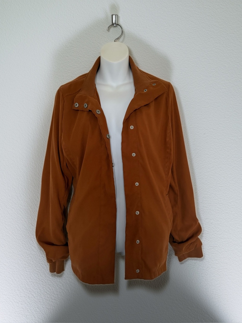 Jane Ashley Rust Brown Button up Jacket